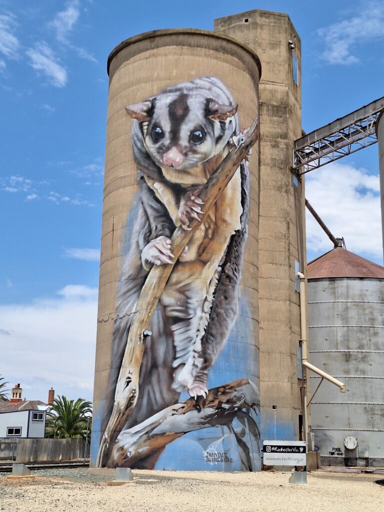 Silo painting